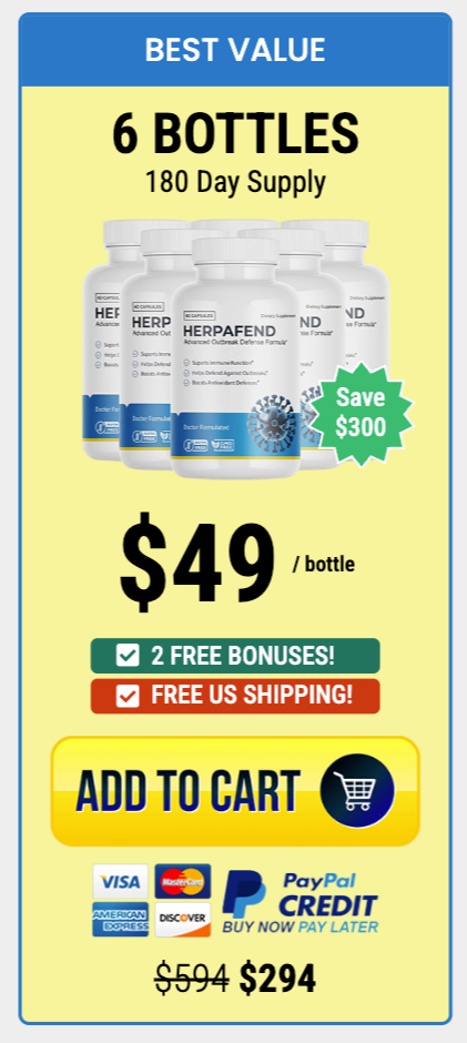 Herpafend Buy 6 Bottles